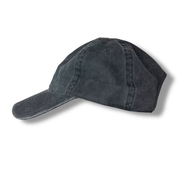 Hats Amore LLC Dark Gray Ghost Holding Black Kitty Patch Adjustable Baseball Hat - Picture 4 of 8